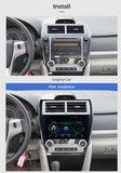 camry aftermarket stereo installation