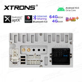 back side of audi a4 head-unit