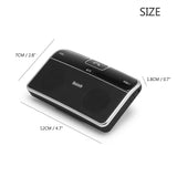 Universal Wireless Bluetooth Speakerphone Hands-free Car Kit - LASBUY