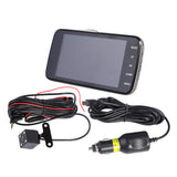 HD Car DVR Dual Lens Camera Video Recorder Rearview Dash Cam - LASBUY