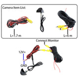 Rear View Reverse Camera, Dynamic Line - LASBUY