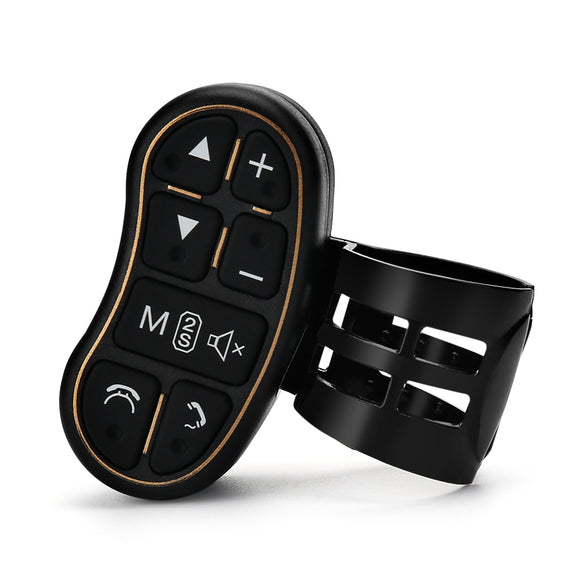 Universal Car Steering Wheel Controller 8-key Control - LASBUY